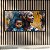 Quadro Decorativo Mãe e Filho Pintura a Óleo Abstrata Tons de Azul e Ouro 6139 - Imagem 4