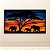 Quadro Decorativo Paisagem Savana Africana Elefantes Pôr do Sol 6138 - Imagem 3