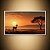 Quadro Decorativo Paisagem Savana Africana Pôr do Sol e Árvore 6145 - Imagem 3