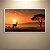 Quadro Decorativo Paisagem Savana Africana Pôr do Sol e Árvore 6145 - Imagem 1