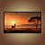 Quadro Decorativo Paisagem Savana Africana Pôr do Sol e Árvore 6145 - Imagem 5