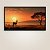 Quadro Decorativo Paisagem Savana Africana Pôr do Sol e Árvore 6145 - Imagem 4
