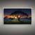 Quadro Decorativo Paisagem Savana Africana Pôr do Sol Árvore Elefantes 6142 - Imagem 2
