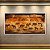 Quadro Decorativo Pintura Rupestre Animais Pré-Históricos Caverna 6129 - Imagem 2