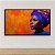 Quadro Decorativo Retrato Mulher Africana Turbante Colorido Pintura a Óleo 6146 - Imagem 5