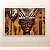 Quadro Decorativo Rosto Africano Tribo Étnica Com Adorno de Cabeça e Lança 6137 - Imagem 2