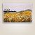 Quadro Decorativo Paisagem Colinas Douradas Campo de Flores e Texturas Têxteis 6154 - Imagem 2