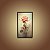 Quadro Decorativo Rosa Romântica Pastel Pintura a Óleo Abstrata Floral 6164 - Imagem 2