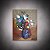 Quadro Decorativo Vaso de Flores Estilo Impressionista e Cores Vibrantes 6159 - Imagem 5