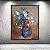 Quadro Decorativo Vaso de Flores Estilo Impressionista e Cores Vibrantes 6159 - Imagem 4