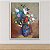Quadro Decorativo Vaso de Flores Estilo Impressionista e Cores Vibrantes 6159 - Imagem 3