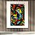 Quadro Decorativo Abstrato Cubista Henry Lyman Sayen Filha na Cadeira 6172 - Imagem 2