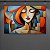 Quadro Decorativo Abstrato Estilo Cubista Mulher com Cores Vibrantes 6175 - Imagem 5