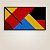 Quadro Decorativo Abstrato Geométrico Cores Primárias Estilo Moderno 6177 - Imagem 2