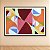 Quadro Decorativo Abstrato Geométrico Cores Vibrantes Formas Círculos Triângulos 6170 - Imagem 5