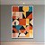 Quadro Decorativo Abstrato Geométrico Retrô Minimalista Cores Terrosas 6179 - Imagem 5