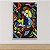 Quadro Decorativo Abstrato Moderno Cores Vibrantes e Figuras Geométricas 6168 - Imagem 3