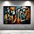 Quadro Decorativo Abstrato Músicos Cubistas Arte Moderna Colorida 6169 - Imagem 2