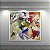 Quadro Decorativo Abstrato Wassily Kandinsky Composição Cores Vivas 6178 - Imagem 1