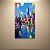 Quadro Decorativo Paisagem Urbana Nova York Abstrata Colorida Moderna 6166 - Imagem 2