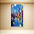 Quadro Decorativo Paisagem Urbana Nova York Abstrata Colorida Moderna 6166 - Imagem 1