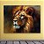Quadro Decorativo Leão Majestoso Pintura a Óleo Abstrata Estilo Clássico 6191 - Imagem 2