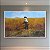 Quadro Decorativo Homem Ceifando Trigo Campo Dourado Pintura Clássica 6271 - Imagem 2