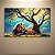 Quadro Decorativo Leão Majestoso Sob Árvore Iluminada e Céu Azul 6219 - Imagem 5