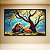 Quadro Decorativo Leão Majestoso Sob Árvore Iluminada e Céu Azul 6219 - Imagem 4