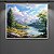 Quadro Decorativo Paisagem Alpina Montanhas Nevadas Lago e Floresta 6203 - Imagem 1
