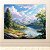 Quadro Decorativo Paisagem Alpina Montanhas Nevadas Lago e Floresta 6203 - Imagem 3