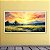 Quadro Decorativo Paisagem Amanhecer Pôr do Sol no Campo e Montanhas 6274 - Imagem 5