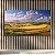 Quadro Decorativo Paisagem Campo Amarelo Flores Silvestres e Montanhas 6275 - Imagem 1