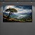 Quadro Decorativo Paisagem com Árvore Solitária Vale e Montanhas Verdes 6244 - Imagem 5