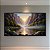 Quadro Decorativo Paisagem Cânion com Rio ao Pôr do Sol e Montanhas 6268 - Imagem 2