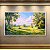 Quadro Decorativo Paisagem de Campo Ensolarado Árvores e Céu Azul 6237 - Imagem 3
