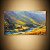 Quadro Decorativo Paisagem de Vale Verdejante com Rio Sinuoso e Montanhas 6211 - Imagem 2