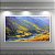 Quadro Decorativo Paisagem de Vale Verdejante com Rio Sinuoso e Montanhas 6211 - Imagem 4