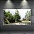 Quadro Decorativo Paisagem Floresta de Pinheiros Rio e Névoa Matinal 6236 - Imagem 3