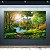 Quadro Decorativo Paisagem Floresta Encantada Sol e Lago Místico 6209 - Imagem 3