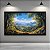 Quadro Decorativo Paisagem Floresta Encantada Vale Verde e Montanhas 6255 - Imagem 5