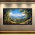 Quadro Decorativo Paisagem Floresta Encantada Vale Verde e Montanhas 6255 - Imagem 3