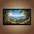 Quadro Decorativo Paisagem Floresta Encantada Vale Verde e Montanhas 6255 - Imagem 4