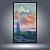 Quadro Decorativo Paisagem Impressão Cores Vivas Céu Rosa e Ciprestes 6252 - Imagem 5
