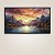 Quadro Decorativo Paisagem Montanhas ao Pôr do Sol e Lago Serena 6218 - Imagem 2