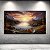 Quadro Decorativo Paisagem Montanhas ao Pôr do Sol e Lago Sereno 6223 - Imagem 3