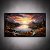 Quadro Decorativo Paisagem Montanhas ao Pôr do Sol e Lago Sereno 6223 - Imagem 2