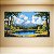Quadro Decorativo Paisagem Montanhas Nevada Lago e Floresta de Pinheiros 6235 - Imagem 1