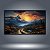 Quadro Decorativo Paisagem Montanhas Nevadas e Pôr do Sol Dourado 6277 - Imagem 2