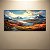 Quadro Decorativo Paisagem Montanhas Nevadas Outono Lago e Vales 6256 - Imagem 4